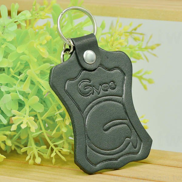 馬鞍牛皮鑰匙圈-三色可選-訂做客製化禮贈品-可客製化印刷烙印logo_7